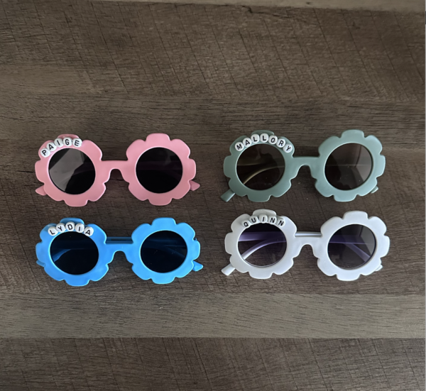 Kids Sunglasses with Beaded Name